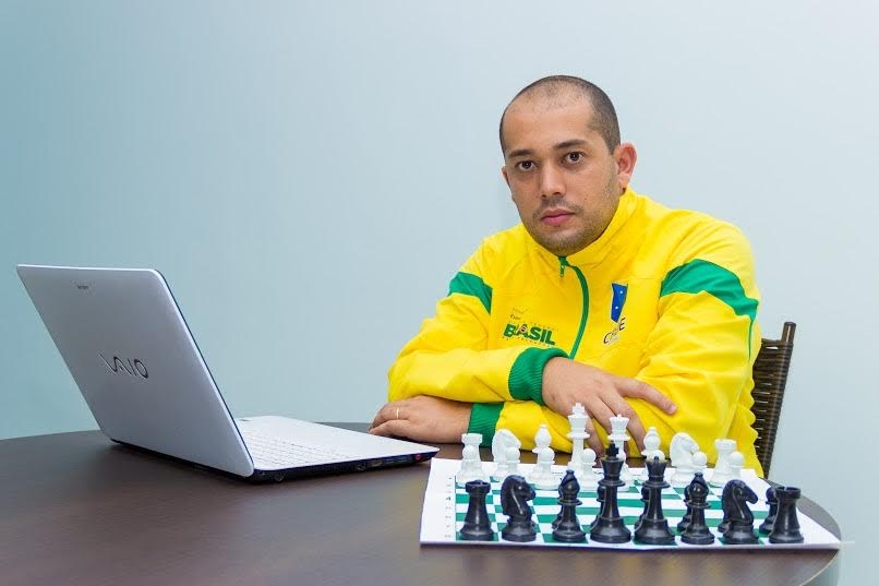 Presidente da Federao Mato-grossense de Xadrez (FMTX), Cleiton Marino Santana