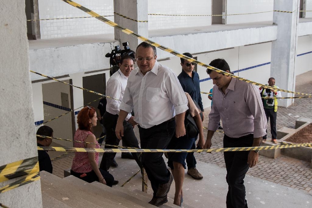 Visita a obra da ETE Cuiab