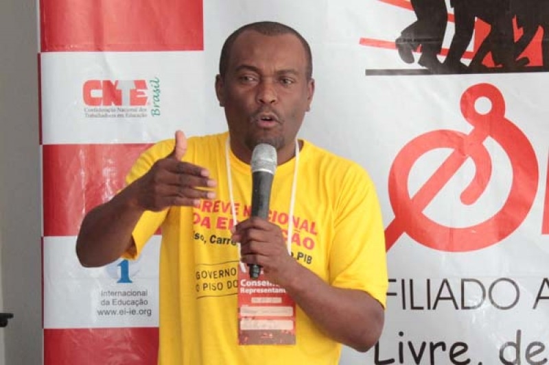 Presidente do Sintep/MT, Henrique Lopes do Nascimento