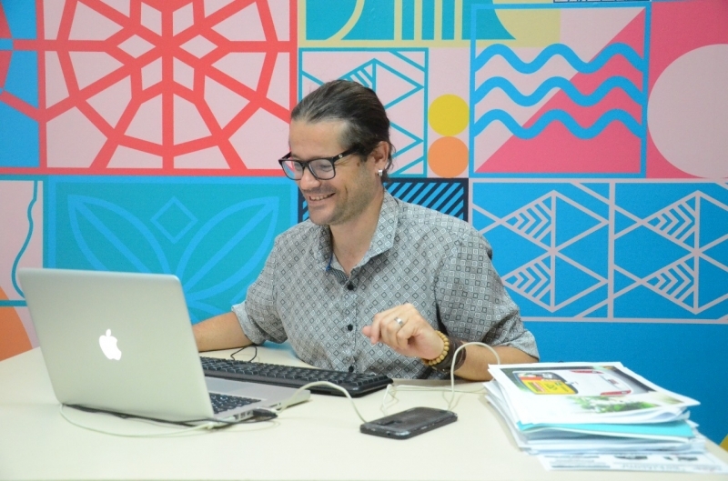 Publicitrio e redator de texto Robson Resner