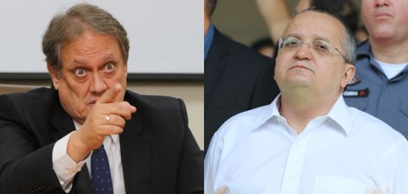 Presidente do TJ Rui Ramos e governador Pedro Taques