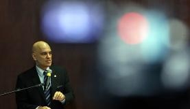 Ministro do STF Alexandre de Moraes foi ao Congresso para discutir projeto que endurece a legislao penal