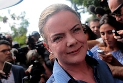 Gleisi Hoffmann. Foto: REUTERS/Leonardo Benassatto