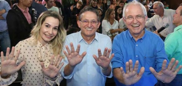 Alessandra Nicoli, Chico Galindo e Adilton Sachetti