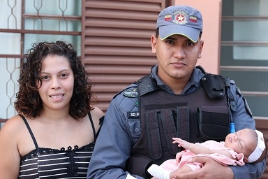 Soldado Souza e sua filha