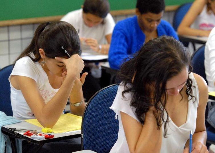 Estudantes fazem a prova do Enem - Wilson Dias/Arquivo Agncia Brasil