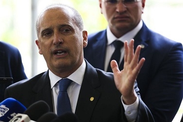 O ministro extraordinrio da transio, Onyx Lorenzoni - Jos Cruz/Agncia Brasil