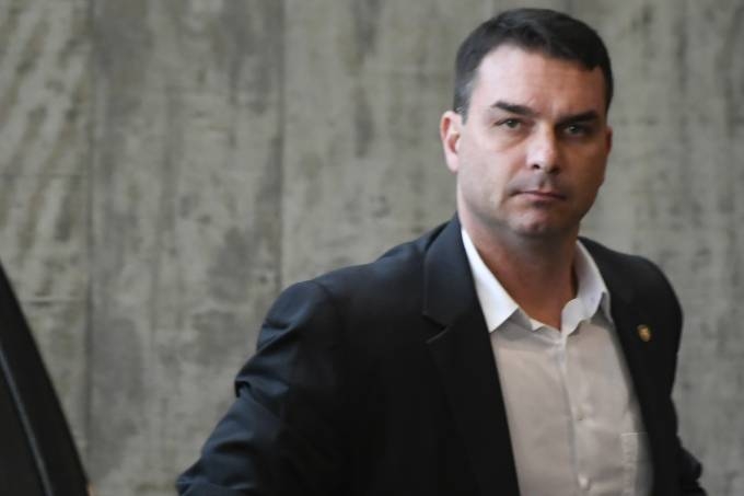 O senador eleito Flavio Bolsonaro (PSL-RJ) (Mateus Bonomi/Agif/Folhapress)