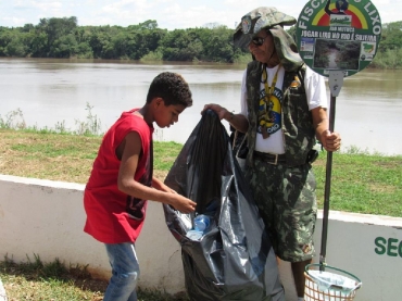 Sema participa do projeto Ribeirinho Cidado - Foto por: Sema/M