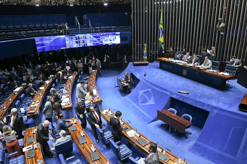 Senadora Simone Tebet, presidente da CCJ, diz que reforma da Previdência será votada no plenário do Senado dia 24 - Arquivo/Agência Brasil
