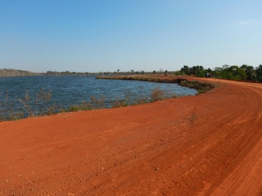 Barragem de gua para usos mltiplos - Foto por: Sema/MT