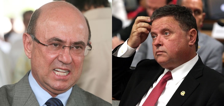 Ex-deputado Jos Riva (sem partido), Senador Blairo Maggi (PR)