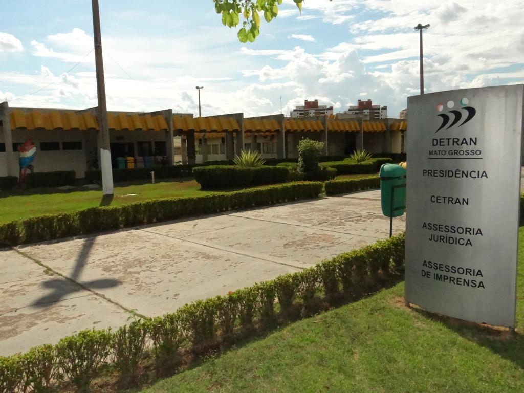 Sede do Detran-MT, em Cuiab - Foto: Bruno Solis/Detran-MT