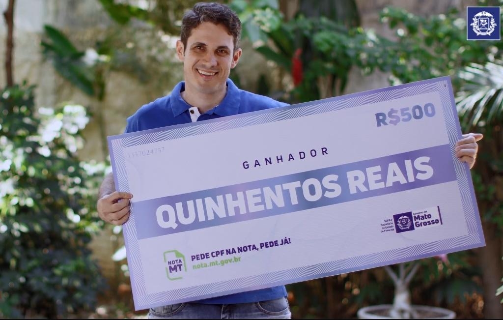 Foram sorteados mensalmente 5 mil prêmios de R$ 500 e 25 de R$ 10 mil. Houve ainda o sorteio de 10 prêmios de R$ 50 mil. - Foto: Secom-MT