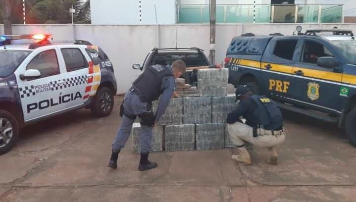 Operao contou com policiais militares de dua cidades e agentes da PRF - Foto: Assessoria PRF