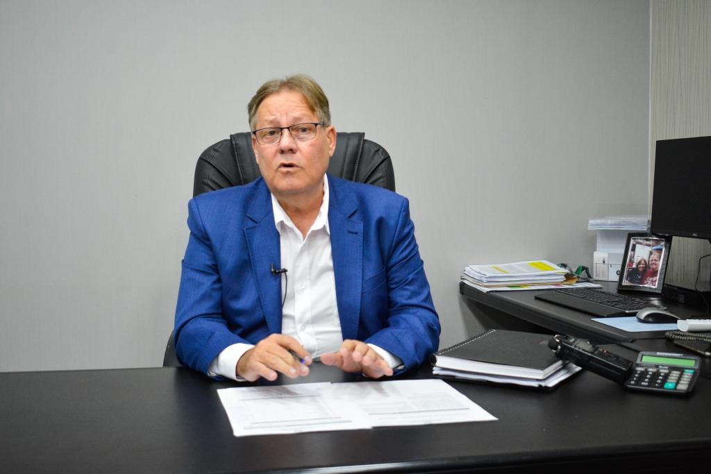 Secretário Gilberto Figueiredo fala sobre as últimas atualizações no combate ao Coronavirus - Foto: Tchélo Figueiredo - SECOM/MT