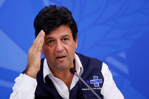  Adriano Machado/Reuters - Ministro da Sade, Luiz Henrique Mandetta