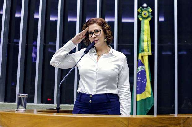 © Luis Macedo/Câmara dos Deputados ORDENS SÃO ORDENS - Carla Zambelli: “Joice não tem apoio do presidente”