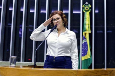 © Luis Macedo/Câmara dos Deputados ORDENS SÃO ORDENS - Carla Zambelli: “Joice não tem apoio do presidente”