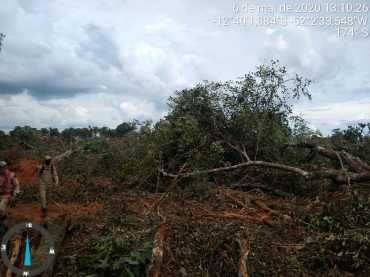 Fiscalizao Ribeiro Cascalheira - Foto: Sema