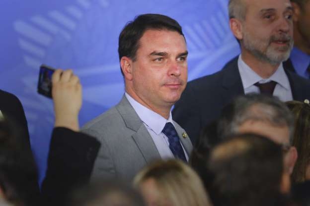 © Sérgio Lima/Poder360 Segundo Paulo Marinho, empresário e suplente de Flavio Bolsonaro, o agora senador teria sido avisado por delegado em 2018 sobre a operação da PF que mirava Fabrício Queiroz