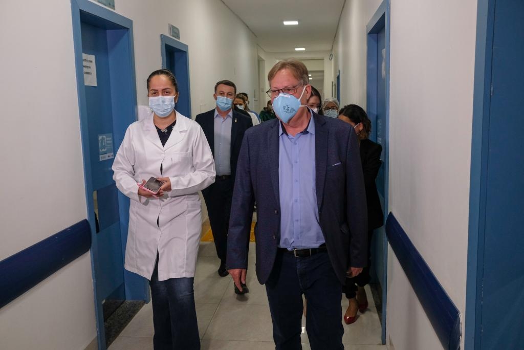 Fiscais da prefeitura de Cuiabá fiscaliza leitos da Santa Casa e Hospital Metropolitano - Créditos: Mayke Toscano/Secom-MT