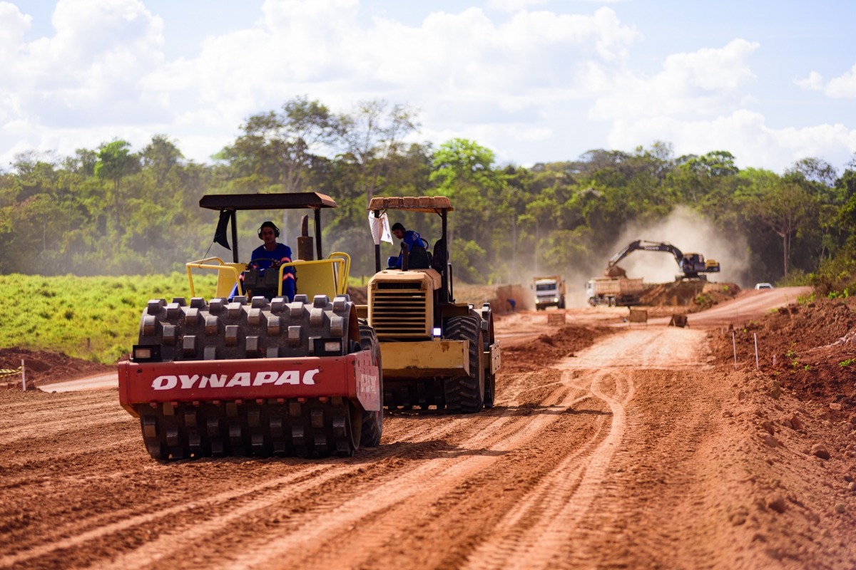 Governo d ordem de servio para asfaltar MT-140 e interligar BRs em MT