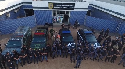 Operao Fronteira Integrada em Pontes e Lacerda - Foto: Sesp-MT