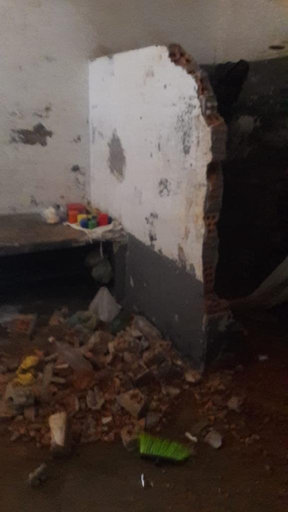 Motim na Cadeia Pblica de Juara - Foto: Sistema Penitencirio