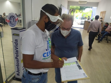 Atendimento do Censo do MT Prev - Foto: Assessoria