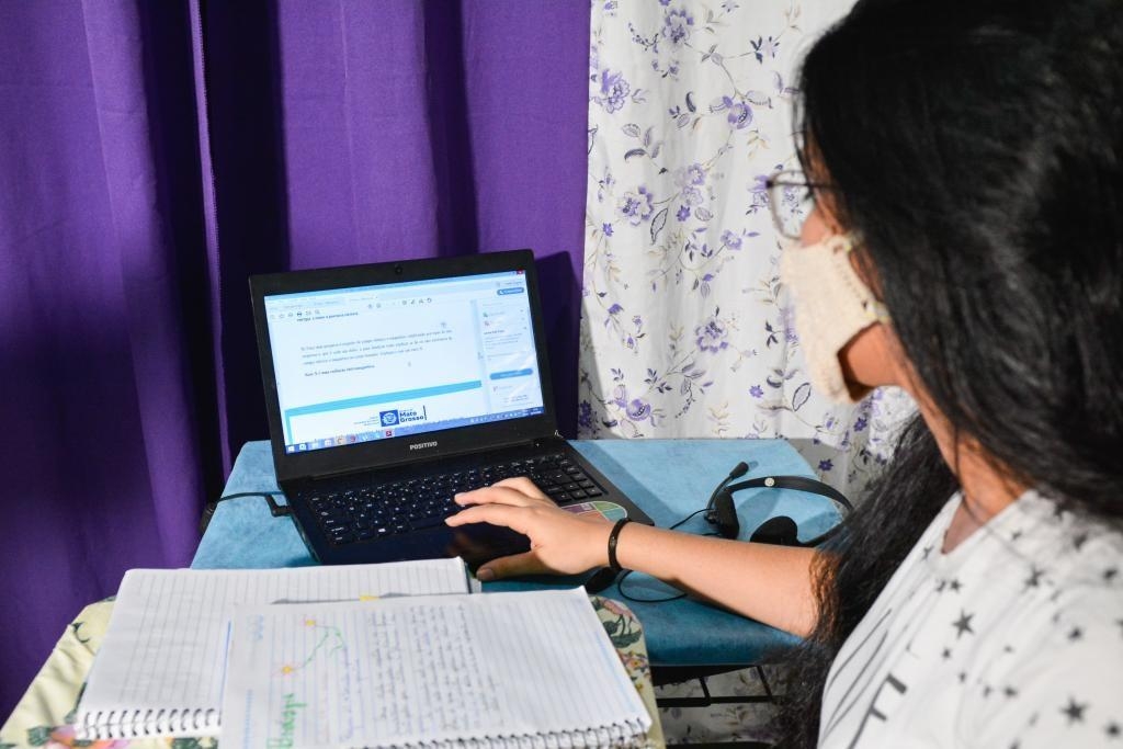 Ajuda de custo da Seduc-MT ser usada por professores para a compra de notebooks - Foto: Seduc-MT