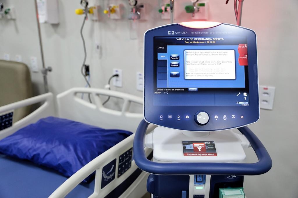 Internao de pacientes com covid-19 apresenta reduo em Mato Grosso - Foto: Secom-MT