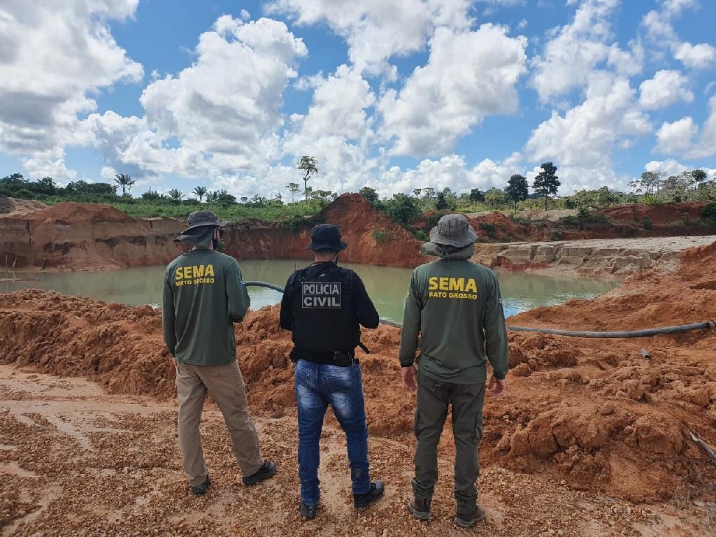 Operao Regional de Alta Floresta em Apiacs e regio - Foto: Sema/MT