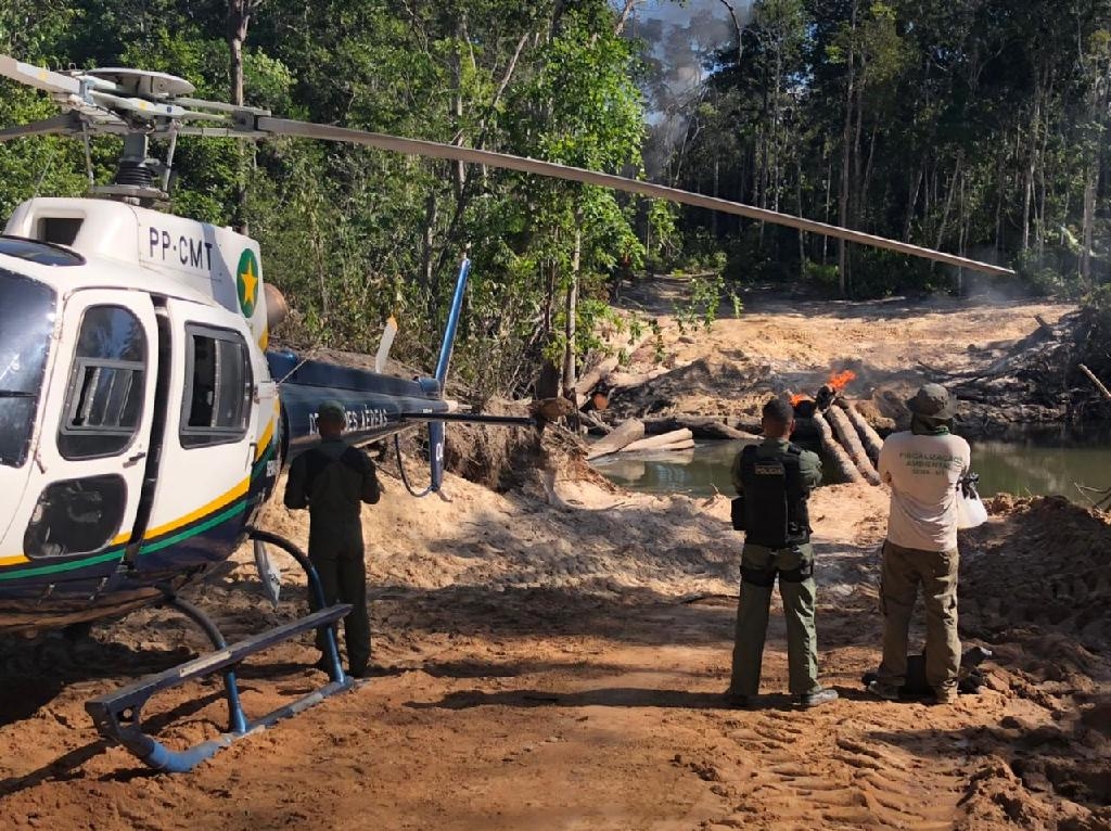Operao Amaznia em Colniza - Foto: Sema-MT