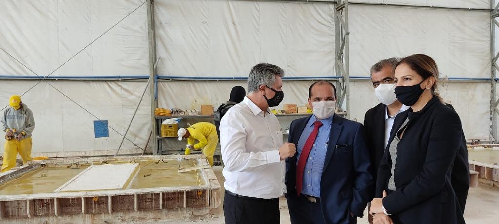 Visita da comitiva da OAB na PCE - Foto: Sesp