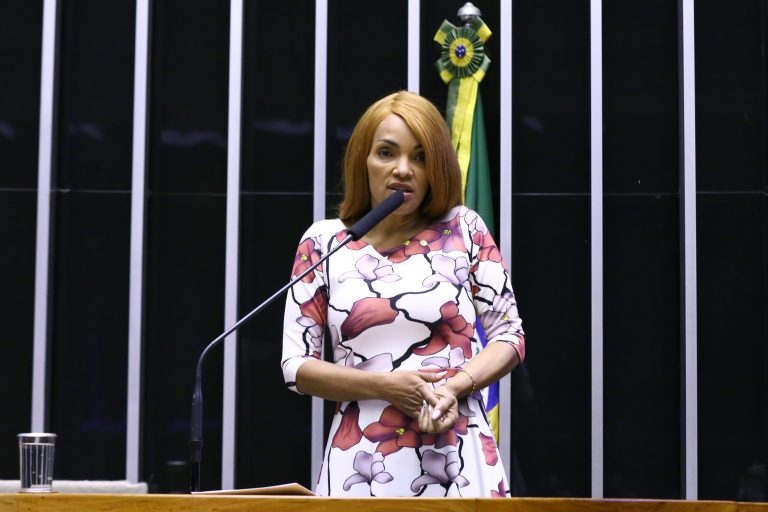 Flordelis se defendeu das acusações durante discurso em Plenári- Foto: Cleia Viana/Câmara dos Deputados