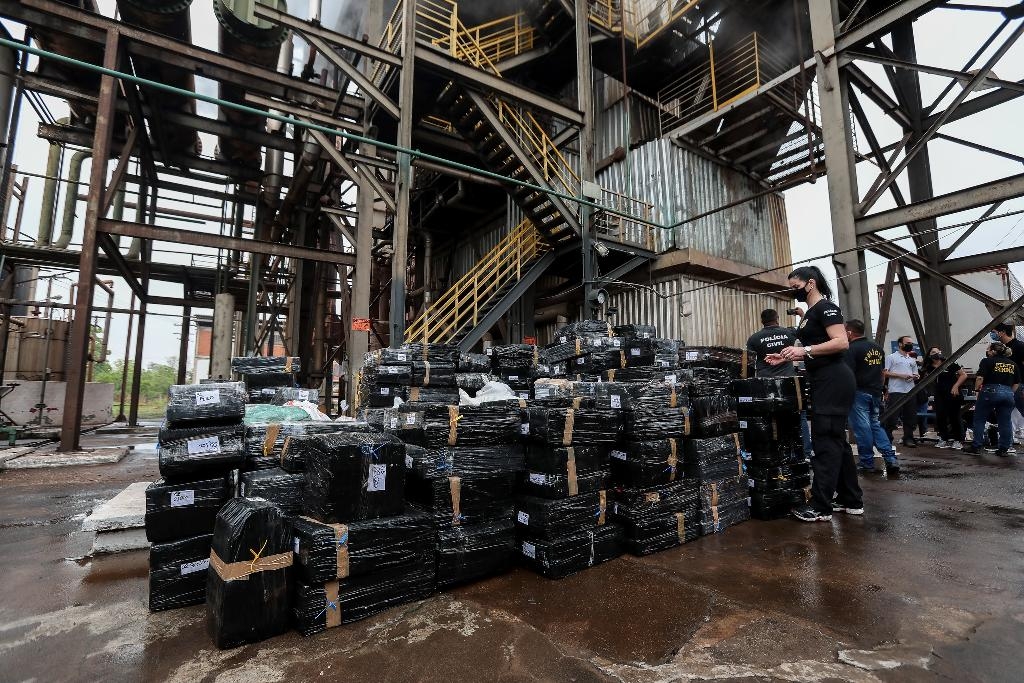 Incinerao de 7 toneladas de drogas realizada em 2021 - Foto: Mayke Toscano/Secom