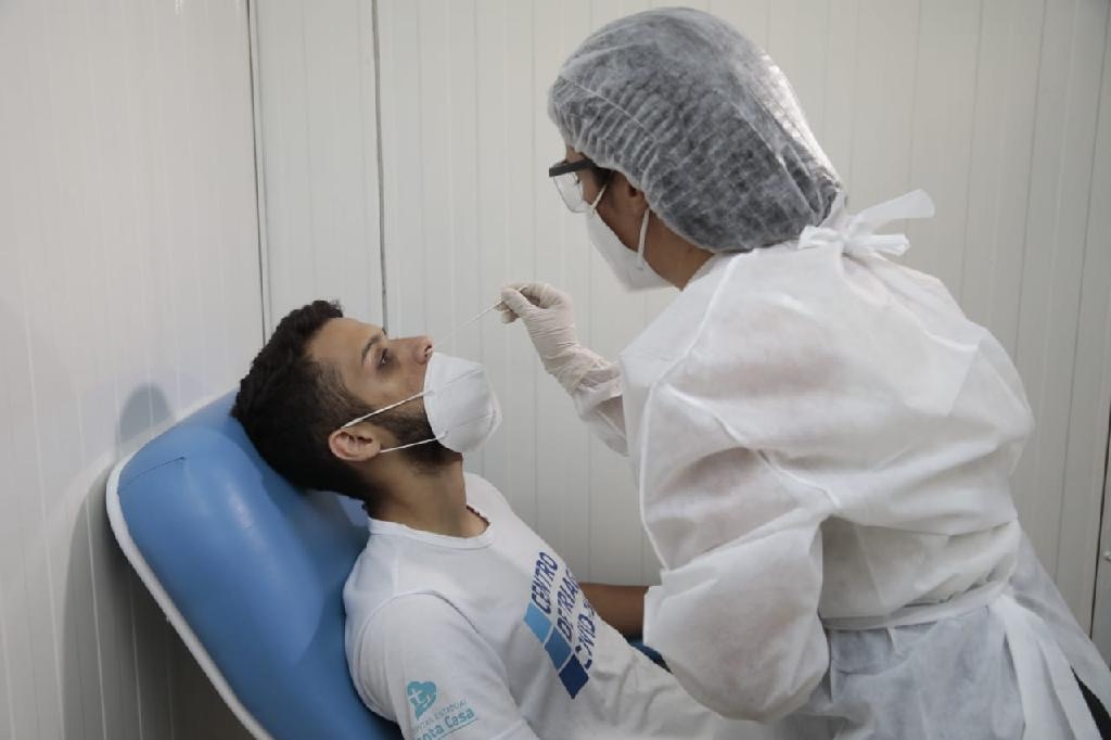 SES j adquiriu o total de 802 mil testes por antgeno - Foto por: Secom-MT