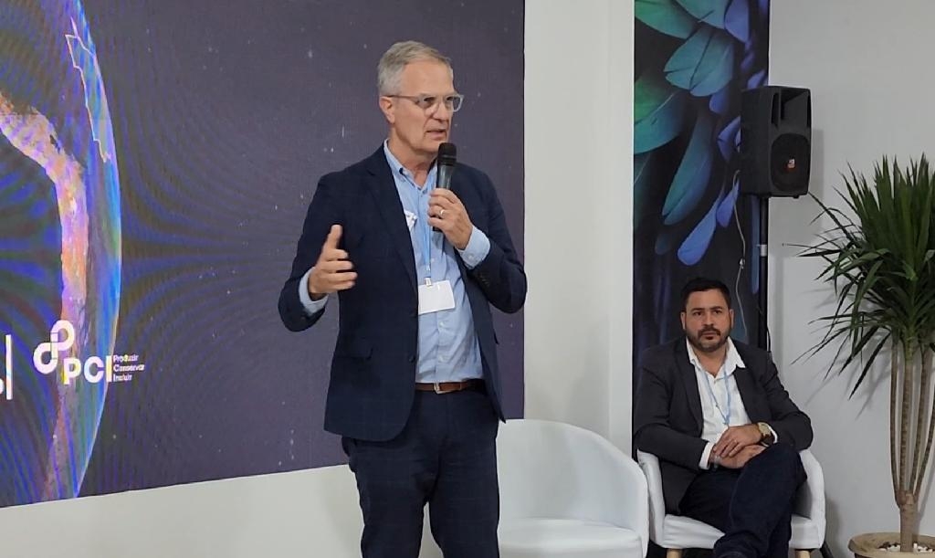 Doutor em ecologia, cientista americano Daniel Nepstad destaca redução de desmatamento ilegal em MT Foto: Secom-MT