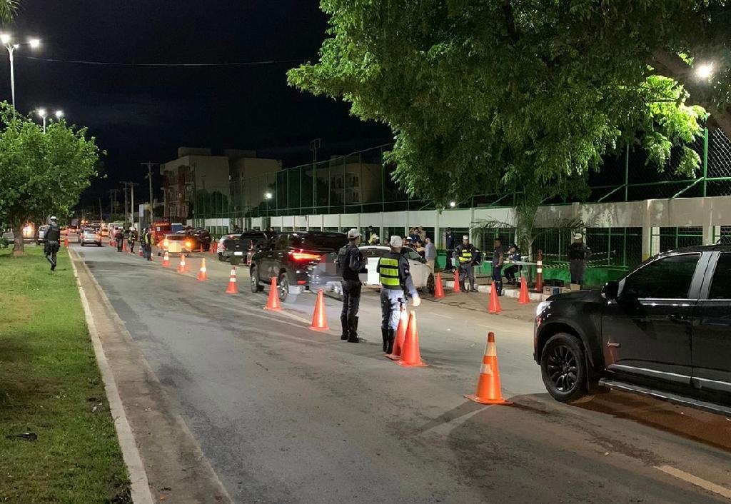 108 Operao Lei Seca ocorreu no Bairro Grande Terceiro, em Cuiab - Foto: Sesp-MT