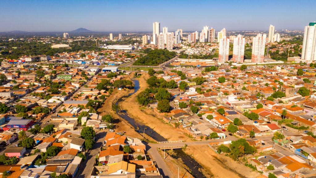 Obras de ampliao da Avenida Parque do Barbado em Cuiab - Foto: Rafael Marques/Secom-MT