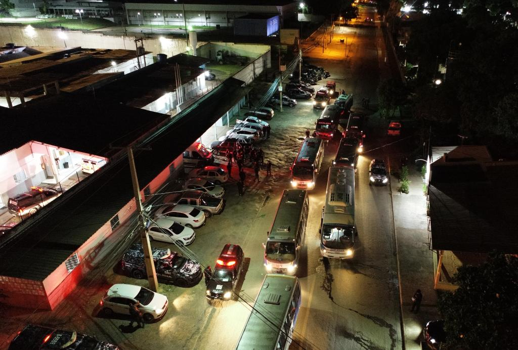 A ação, na madrugada desta quinta-feira(05.01), durou 5 horas e transcorreu de acordo com o plano elaborado pela Sesp - Foto: SAA/SESP-MT