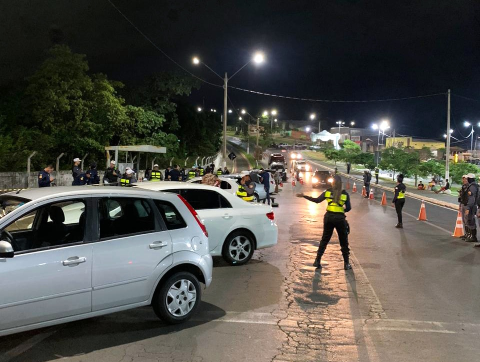 Operao Lei Seca realizada em VG - Foto: GGI-Sesp/MT