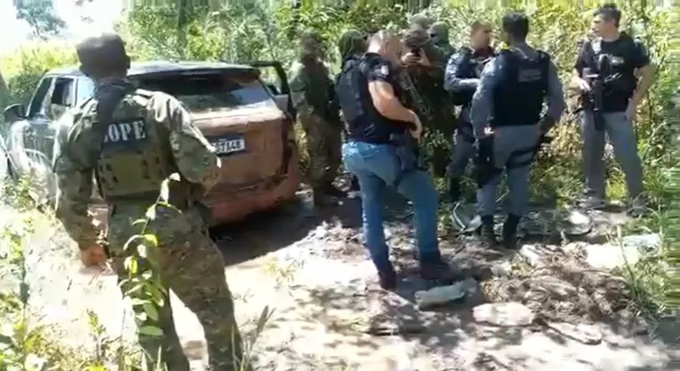 A operação, que mobiliza cerca de 350 policiais de cinco estados, segue sem data para terminar - Foto: Bope-MT