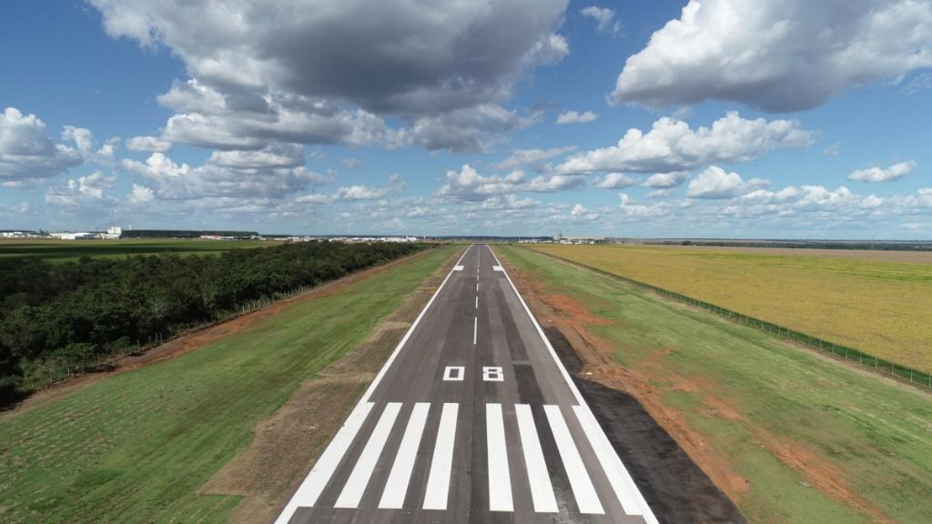 Aeroporto Bom Futuro de Lucas do Rio Verde - Foto: Prefeitura de Lucas do Rio Verde