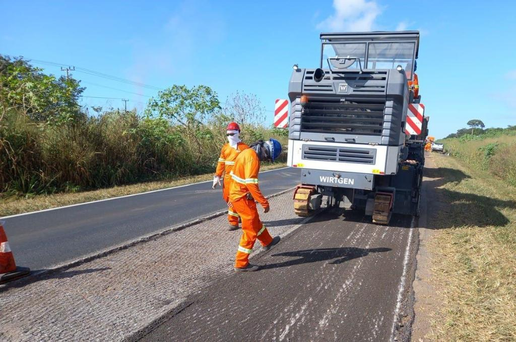 Obras da Nova Rota do Oeste na Rodovia dos Imigrantes j comearam. Foto: Nova Rota do Oeste