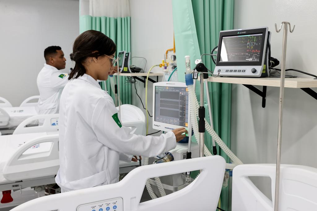 Unidade de Pronto Atendimento (UPA) do Bairro Jardim Leblon, em Cuiab, vai atender pacientes 24 horas por dia Foto: Mayke Toscano - Secom/MT