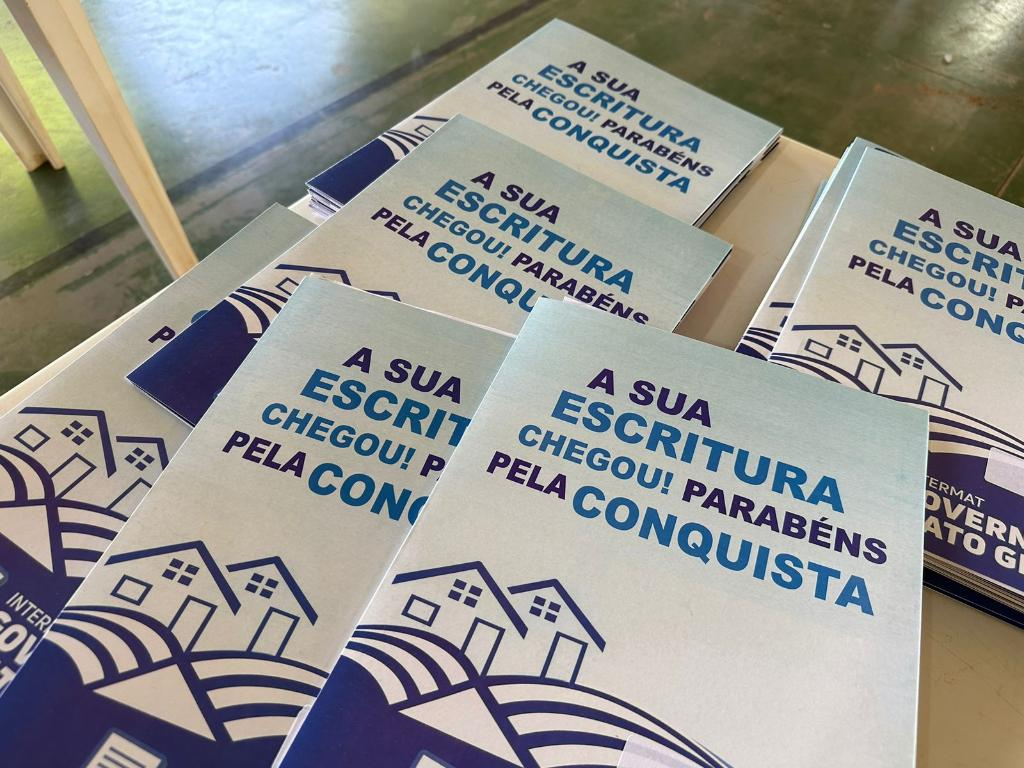 Cadastramento para obteno de ttulos definitivos Foto: Fernanda Trindade