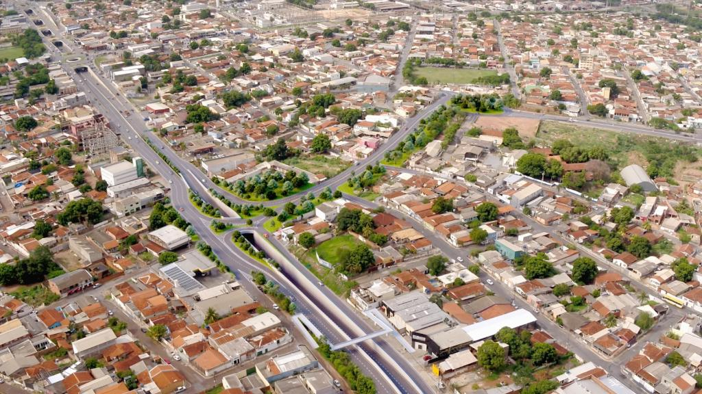 Trincheira que ser construda prxima do acesso ao Jardim Leblon - Foto: Reproduo