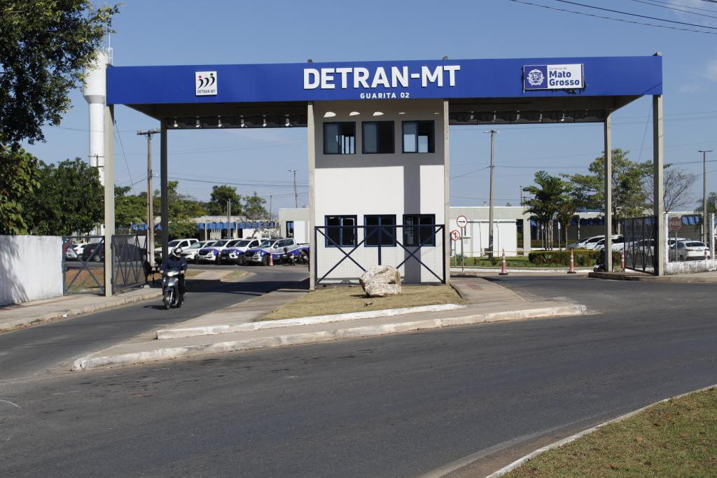 Sede do Detran, em Cuiab - Foto: Detran-MT